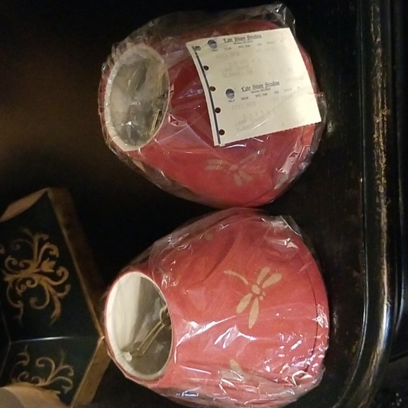 Lake Shore Studios Other - DRAGON FLY SMALL CLIP-ON LAMP SHADES